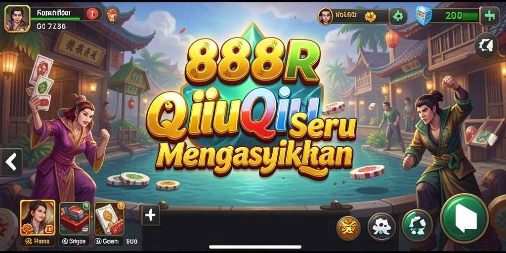 Screenshot gameplay QiuQiu yang seru dan menarik.