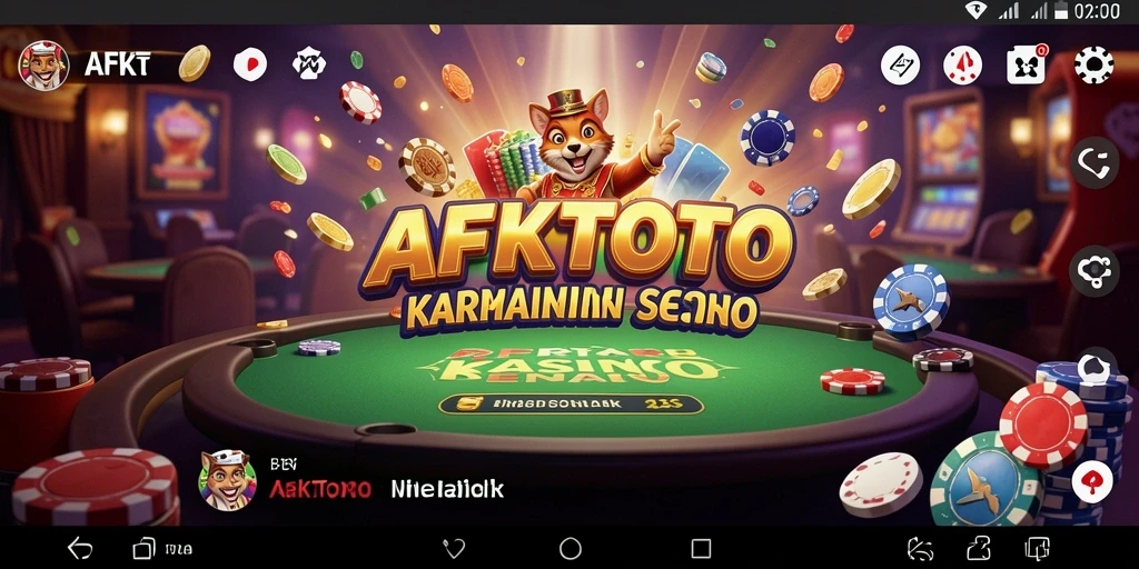 Tampilan gameplay mendebarkan dari permainan Kasino AFKTOTO.