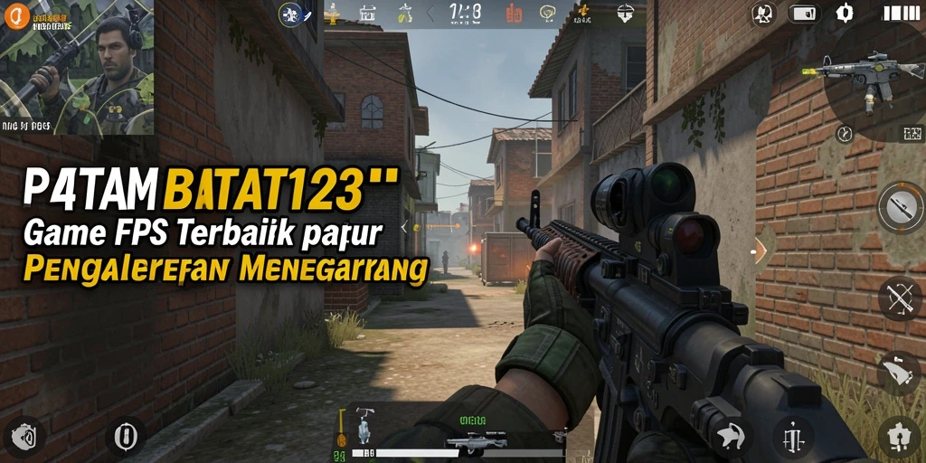 Tangkapan layar BATA123 menampilkan aksi intens dalam pertempuran FPS.