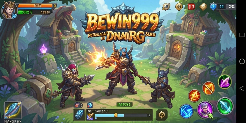 Tampilan penuh aksi dari gameplay BEWIN999 yang menegangkan.