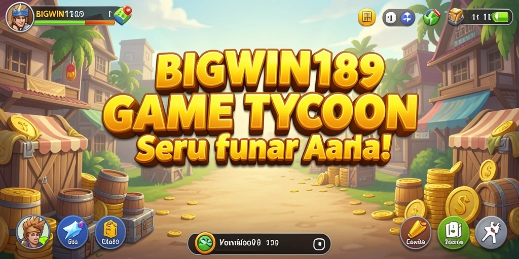 Tampilan gameplay BIGWIN189 yang menarik dan interaktif di dunia tycoon.