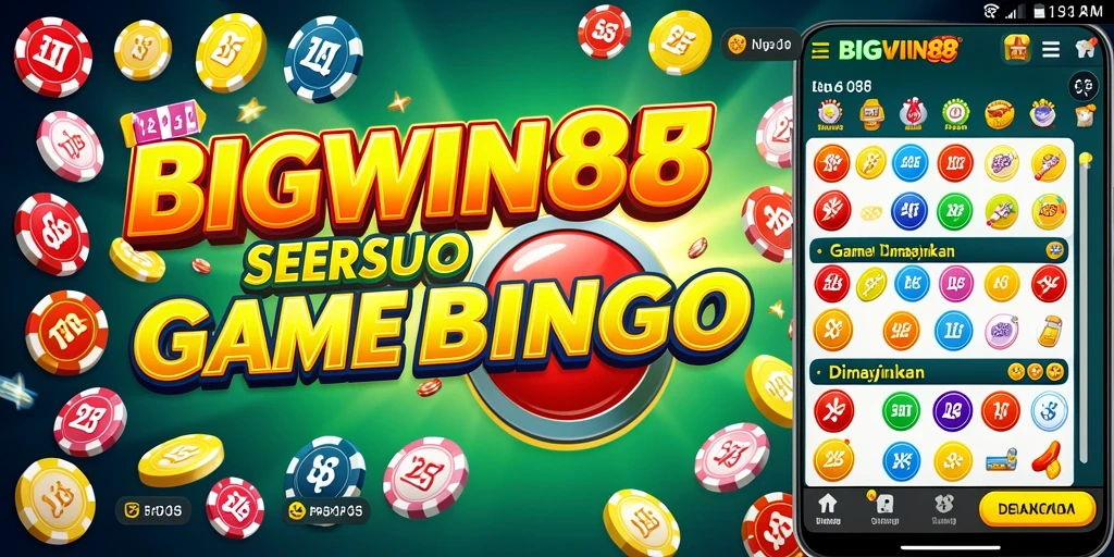 Tangkapan layar dari gameplay Bingo yang seru di BIGWIN88.