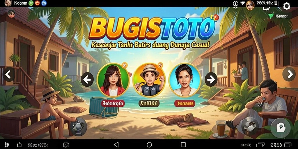 Tampilan menarik dari gameplay <strong>BUGISTOTO</strong> yang penuh warna.