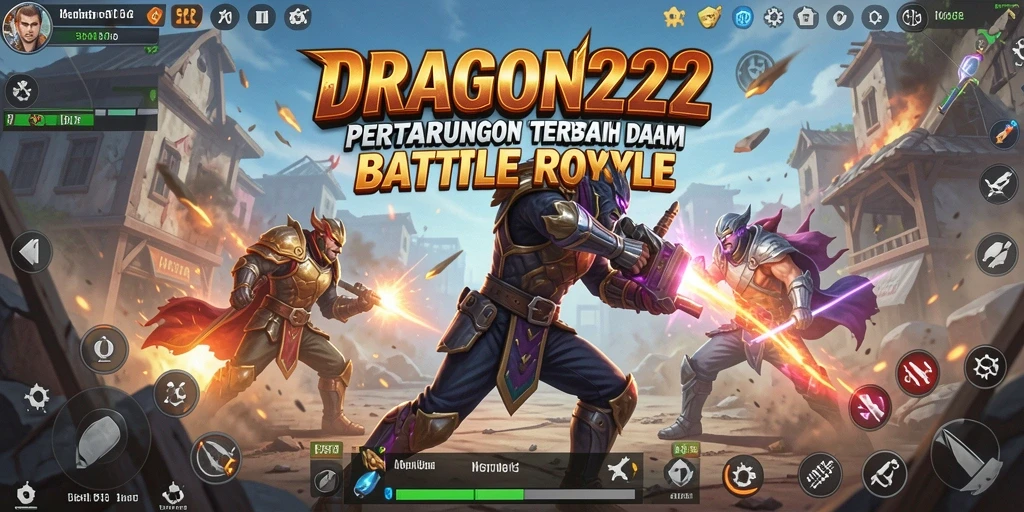 Gameplay seru DRAGON222 dengan pertempuran yang intens.