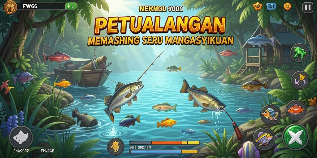 Tangkapan ikan yang menakjubkan dalam FW66 menunjukkan gameplay yang menantang.