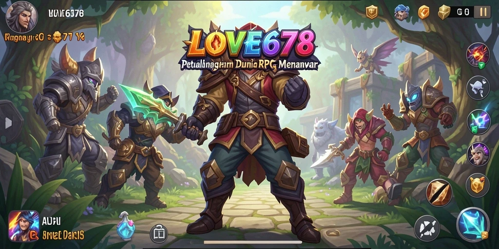 Tampilan menakjubkan dari gameplay RPG yang mendebarkan.