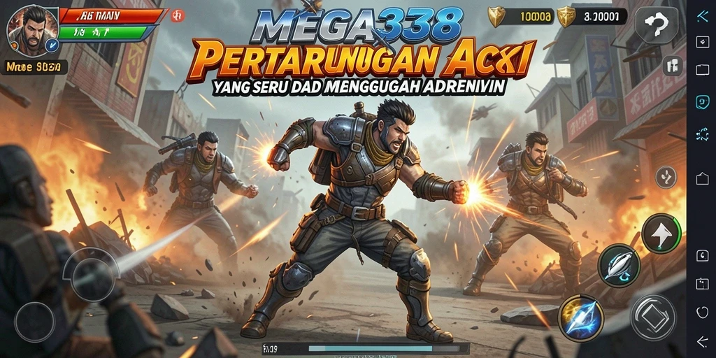 Tampilan luar biasa dari gameplay aksi di MEGA338.