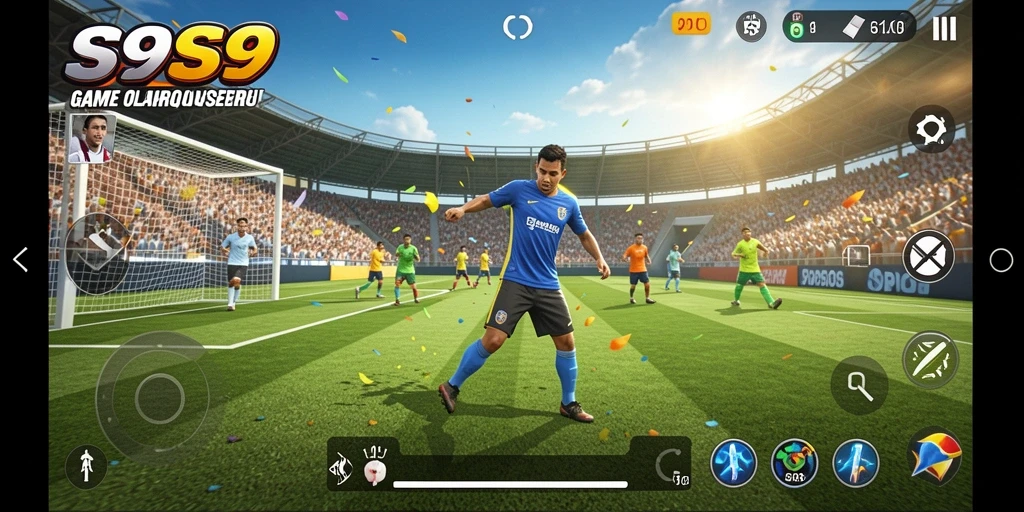 Gameplay S9S9 yang mendebarkan dengan visual memukau.